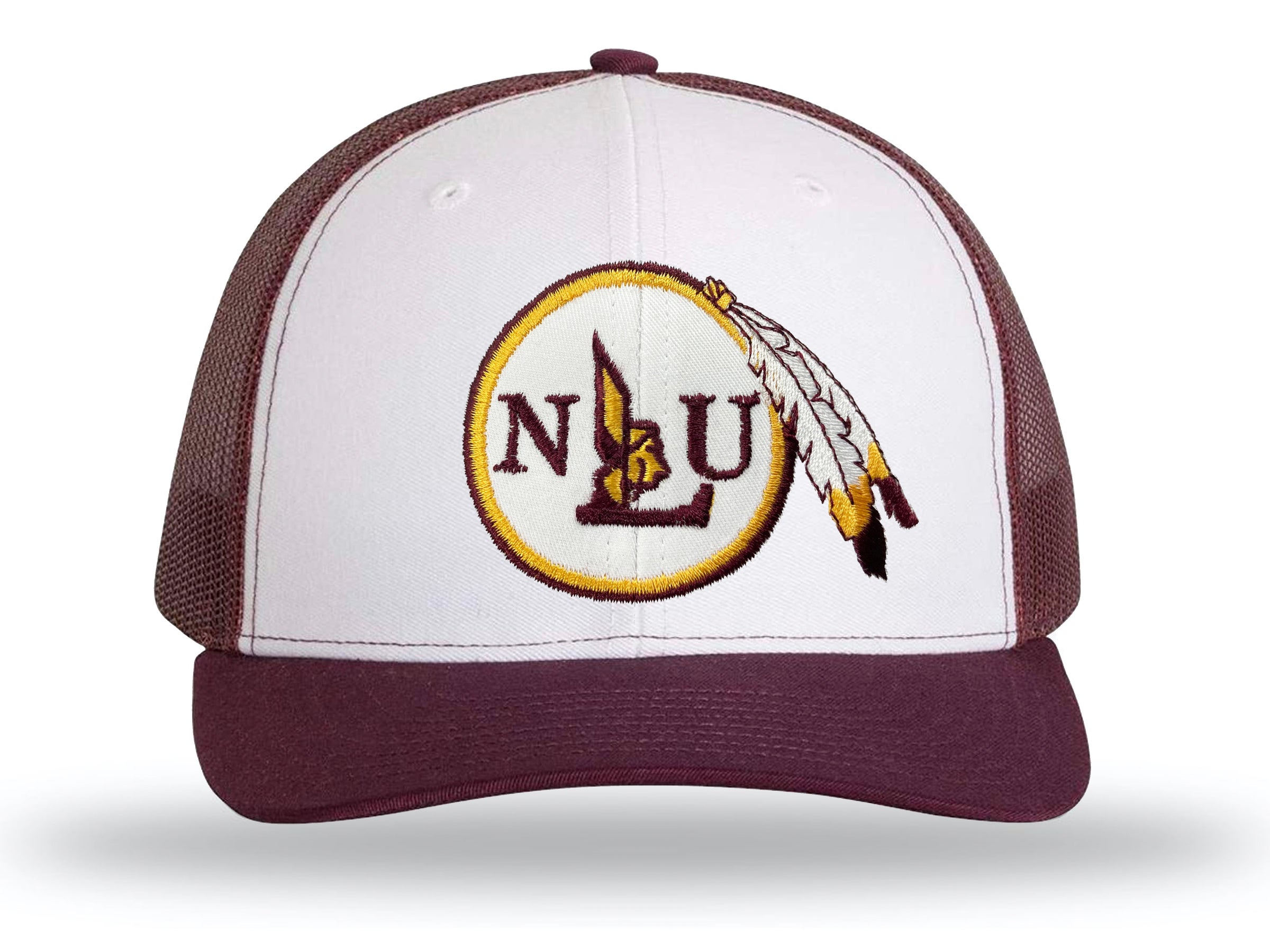 NLU Northeast Louisiana Indians Retro Throwback Baseball Cap